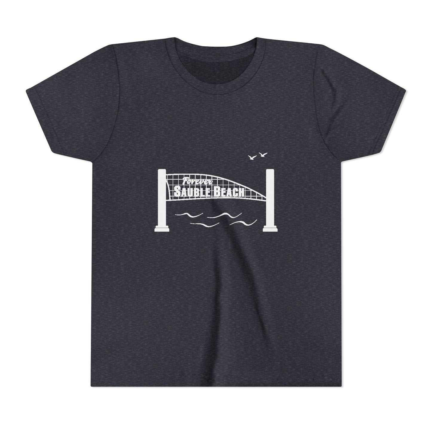 ForeverSauble Youth Tee, Summer Vacation Shirt, Beach Trip T-Shirt, Casual Kids Wear, Nautical Kids Apparel