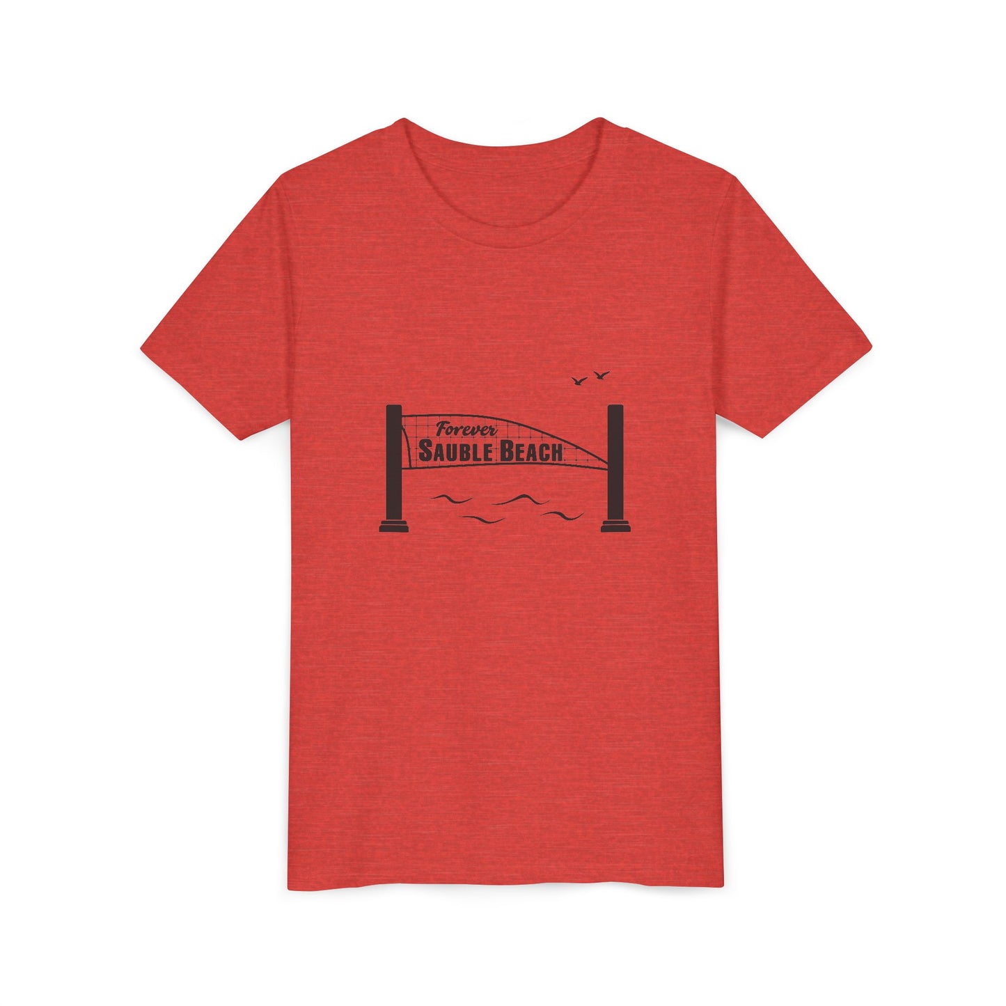 ForeverSauble Youth Tee, Summer Vacation Shirt, Beach Trip T-Shirt, Casual Kids Wear, Nautical Kids Apparel