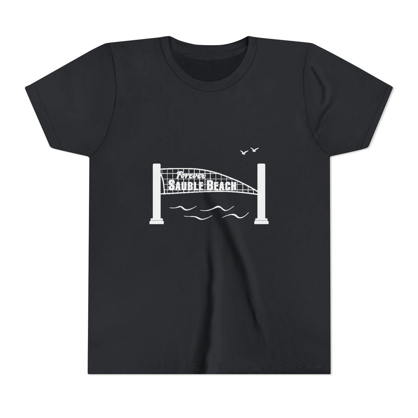 ForeverSauble Youth Tee, Summer Vacation Shirt, Beach Trip T-Shirt, Casual Kids Wear, Nautical Kids Apparel