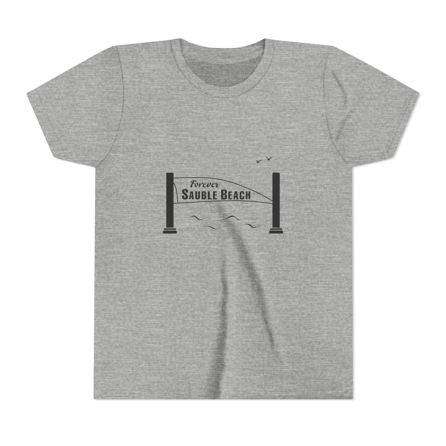 ForeverSauble Youth Tee, Summer Vacation Shirt, Beach Trip T-Shirt, Casual Kids Wear, Nautical Kids Apparel
