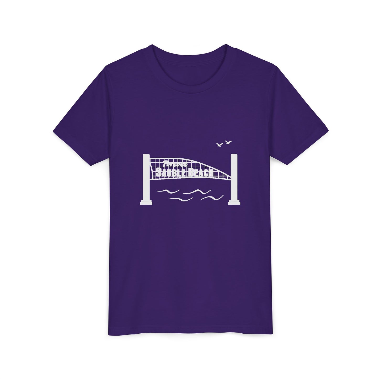 ForeverSauble Youth Tee, Summer Vacation Shirt, Beach Trip T-Shirt, Casual Kids Wear, Nautical Kids Apparel